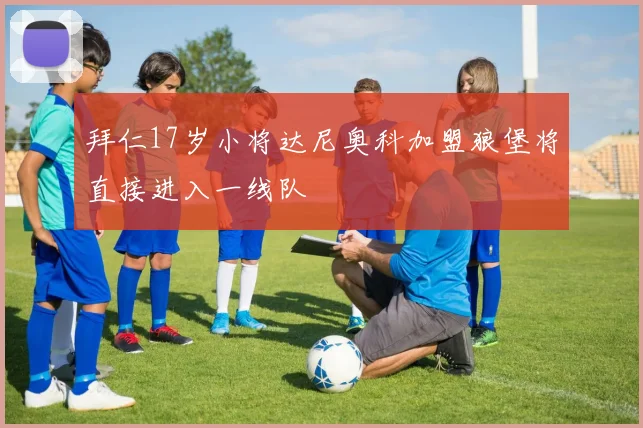 拜仁17岁小将达尼奥科加盟狼堡将直接进入一线队